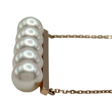 タサキ TASAKI バランスシグネチャーネックレス ピンクゴールド 750 パール ジュエリー