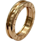 ブルガリ BVLGARI ビーゼロワンリング1バンド ピンクゴールド 750 ジュエリー