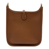 エルメス HERMES エヴリン TPM K刻 ゴールド ゴールド金具 トリヨン レディース ショルダーバッグ
