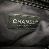 シャネル CHANEL パリビアリッツトートPM A34208 17番台 ブラック コーティングキャンバス レディース トートバッグ