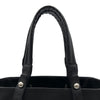 シャネル CHANEL パリビアリッツトートPM A34208 17番台 ブラック コーティングキャンバス レディース トートバッグ
