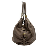 ルイ・ヴィトン LOUIS VUITTON マヒナL M93121 ベージュ マヒナレザー レディース ショルダーバッグ
