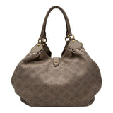 ルイ・ヴィトン LOUIS VUITTON マヒナL M93121 ベージュ マヒナレザー レディース ショルダーバッグ