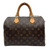 ルイ・ヴィトン LOUIS VUITTON スピーディ30 M41526 ブラウン モノグラム/レザー レディース ボストンバッグ