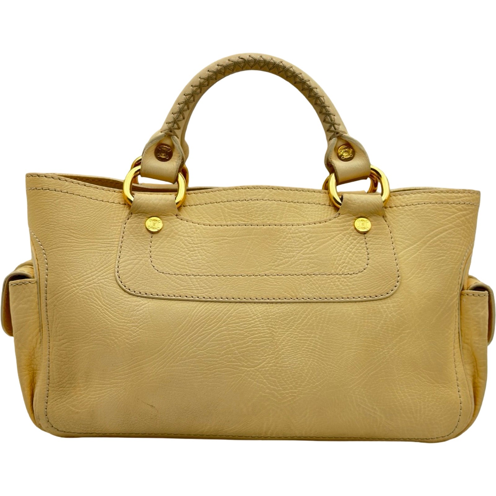 セリーヌ CELINE ブギーバッグ 134023TST-010N クリーム レザー