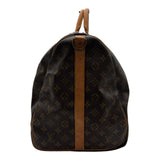 ルイ・ヴィトン LOUIS VUITTON キーポル・バンドリエール60 M41412 ブラウン モノグラム/レザー メンズ ボストンバッグ