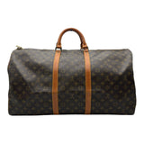 ルイ・ヴィトン LOUIS VUITTON キーポル・バンドリエール60 M41412 ブラウン モノグラム/レザー レディース ボストンバッグ