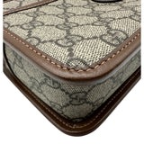 グッチ GUCCI インターロッキングG ミニショルダーバッグ 658572 ベージュ GGスプリームキャンバス/レザー レディース ショルダーバッグ