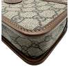 グッチ GUCCI インターロッキングG ミニショルダーバッグ 658572 ベージュ GGスプリームキャンバス/レザー レディース ショルダーバッグ