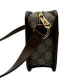 グッチ GUCCI インターロッキングG ミニショルダーバッグ 658572 ベージュ GGスプリームキャンバス/レザー レディース ショルダーバッグ