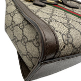 グッチ GUCCI オフィディア スモールトートバッグ 547551 ブラウン GGスプリームキャンバス/レザー レディース トートバッグ
