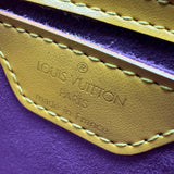 ルイ・ヴィトン LOUIS VUITTON サンジャック ポワニエロング M52339 タッシリイエロー エピレザー レディース ショルダーバッグ