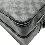 ルイ・ヴィトン LOUIS VUITTON イオ N45252 グレー/ブラック ダミエグラフィット/レザー メンズ ショルダーバッグ