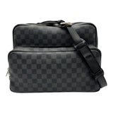 ルイ・ヴィトン LOUIS VUITTON イオ N45252 グレー/ブラック ダミエグラフィット/レザー メンズ ショルダーバッグ