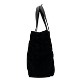 シャネル CHANEL ニュートラベルライントートMM A15991 8番台 ブラック ナイロンジャガード レディース トートバッグ