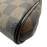 ルイ・ヴィトン LOUIS VUITTON エヴァ N55213 ブラウン ダミエ/レザー レディース ハンドバッグ