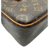 ルイ・ヴィトン LOUIS VUITTON シテMM M51182 ブラウン モノグラム/レザー レディース ショルダーバッグ