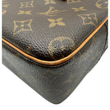 ルイ・ヴィトン LOUIS VUITTON シテMM M51182 ブラウン モノグラム/レザー レディース ショルダーバッグ
