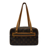 ルイ・ヴィトン LOUIS VUITTON シテMM M51182 ブラウン モノグラム/レザー レディース ショルダーバッグ