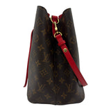 ルイ・ヴィトン LOUIS VUITTON ネオノエ M44021 ブラウン/レッド モノグラム/レザー レディース ショルダーバッグ
