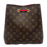 ルイ・ヴィトン LOUIS VUITTON ネオノエ M44021 ブラウン/レッド モノグラム/レザー レディース ショルダーバッグ