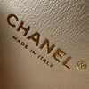 シャネル CHANEL CCフィリグリースモールヴァニティバッグ A93342 27番台 ベージュ ゴールド金具 キャビアスキン レディース ショルダーバッグ