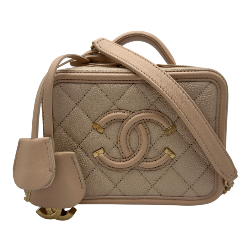 シャネル CHANEL CCフィリグリースモールヴァニティバッグ A93342 27
