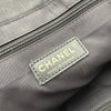 シャネル CHANEL ニュートラベルライントートMM A15991 10番台 ブラック ナイロンジャガード/レザー レディース トートバッグ