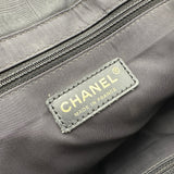 シャネル CHANEL ニュートラベルライントートMM A15991 10番台 ブラック ナイロンジャガード/レザー レディース トートバッグ