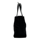 シャネル CHANEL ニュートラベルライントートMM A15991 10番台 ブラック ナイロンジャガード/レザー レディース トートバッグ