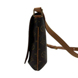 ルイ・ヴィトン LOUIS VUITTON ミュゼット・タンゴ ショート M51257 ブラウン モノグラム/レザー レディース ショルダーバッグ