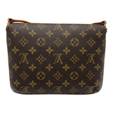 ルイ・ヴィトン LOUIS VUITTON ミュゼット・タンゴ ショート M51257 ブラウン モノグラム/レザー レディース ショルダーバッグ