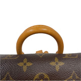 ルイ・ヴィトン LOUIS VUITTON ミニ・モンスリ M51137 ブラウン モノグラムキャンバス レディース リュック・デイパック