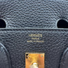エルメス HERMES バーキン25 G刻 （2026年） ブラック ゴールド金具 トゴ レディース ハンドバッグ