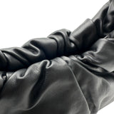 ボッテガ・ヴェネタ BOTTEGA VENETA ザ ショルダーポーチ 610524 ブラック レザー レディース ショルダーバッグ