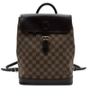ルイ・ヴィトン LOUIS VUITTON ソーホー N51132 ブラウン ダミエ/レザー レディース リュック・デイパック