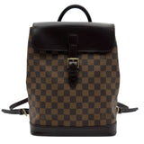 ルイ・ヴィトン LOUIS VUITTON ソーホー N51132 ブラウン ダミエ/レザー レディース リュック・デイパック