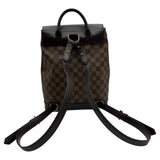 ルイ・ヴィトン LOUIS VUITTON ソーホー N51132 ブラウン ダミエ/レザー レディース リュック・デイパック
