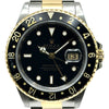 ロレックス ROLEX GMTマスター2 16713 ブラック ゴールド/ステンレススチール 自動巻き メンズ 腕時計