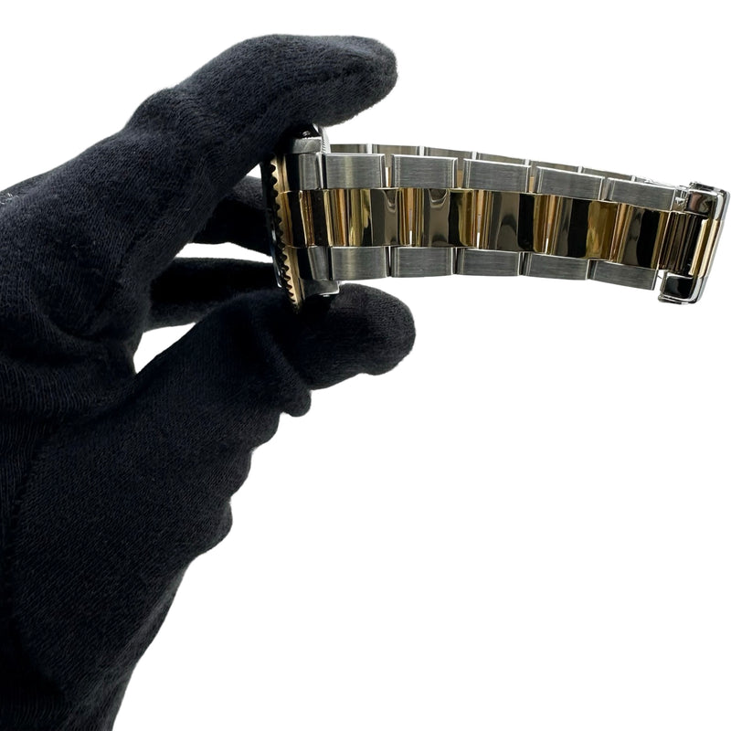 ロレックス ROLEX GMTマスター2 16713 ブラック ゴールド/ステンレス