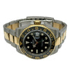 ロレックス ROLEX GMTマスター2 116713LN ブラック ゴールド/ステンレススチール 自動巻き メンズ 腕時計