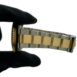 ロレックス ROLEX GMTマスター2 116713LN ブラック ゴールド/ステンレススチール 自動巻き メンズ 腕時計
