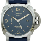 パネライ PANERAI ルミノール1950 GMT PAM01033 ブルー ステンレススチール 自動巻き メンズ 腕時計