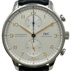 インターナショナルウォッチカンパニー IWC ポルトギーゼ・クロノグラフ IW371604 シルバー ステンレススチール 自動巻き メンズ 腕時計