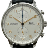 インターナショナルウォッチカンパニー IWC ポルトギーゼ・クロノグラフ IW371604 シルバー ステンレススチール 自動巻き メンズ 腕時計