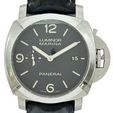 パネライ PANERAI ルミノールマリーナ 1950 3デイズ オートマティック アッチャイオ PAM00312 ブラック ステンレススチール 自動巻き メンズ 腕時計