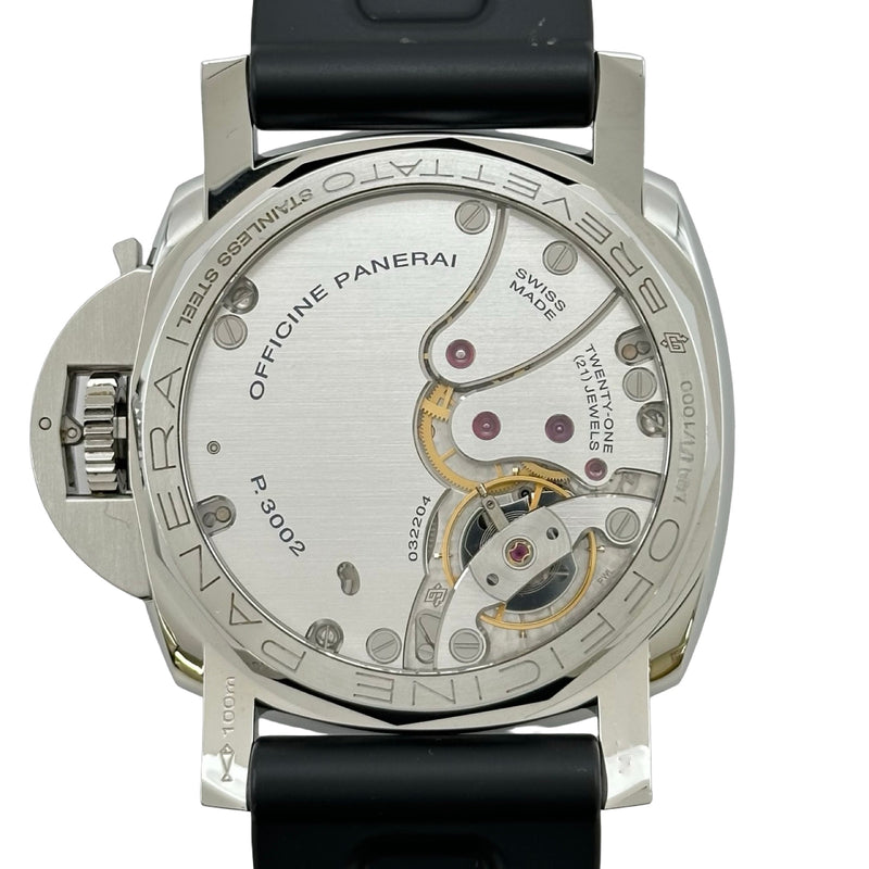 パネライ PANERAI ルミノール 1950 3デイズ パワーリザーブ PAM00423 ブラック ステンレススチール 手巻き メンズ 腕時計 パネライ PANERAI ルミノール 1950 3デイズ パワーリザーブ PAM00423