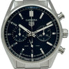 タグ・ホイヤー TAG HEUER カレラ キャリバーホイヤー02 クロノグラフ CBN2010.BA0642 ブラック ステンレススチール 自動巻き メンズ 腕時計