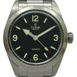 チューダー/チュードル TUDOR レンジャー 79950 ブラック ステンレススチール 自動巻き メンズ 腕時計