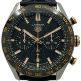 タグ・ホイヤー TAG HEUER カレラキャリバーホイヤー02 スポーツ クロノグラフ CBN2A5A.FC6481 ブラック ステンレススチール 自動巻き メンズ 腕時計